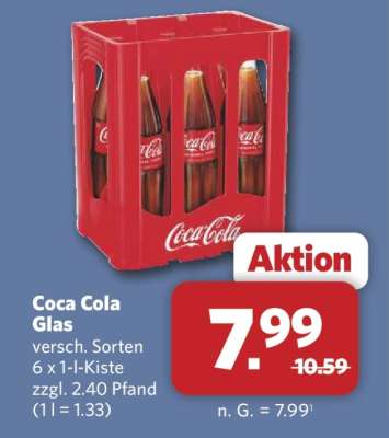 Coca Cola Glas