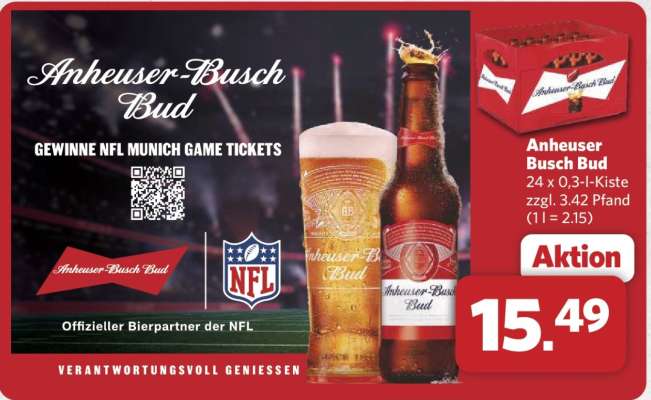 ANHEUSER-BUSCH BUD