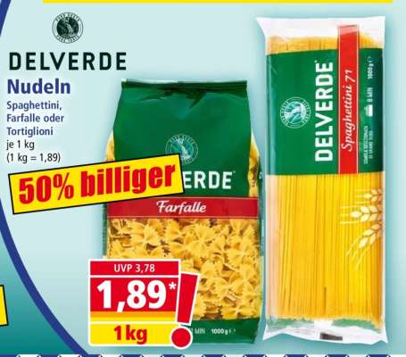Delverde Nudeln