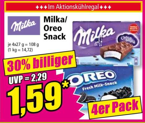 Milka/Oreo Snack