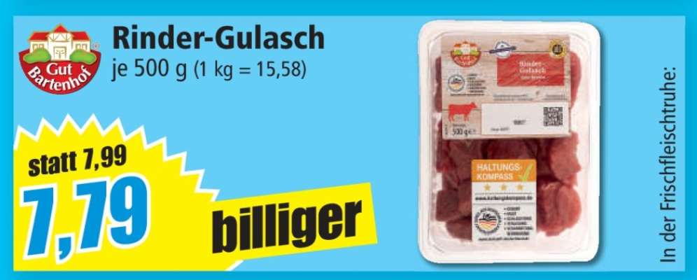 Rinder-Gulasch