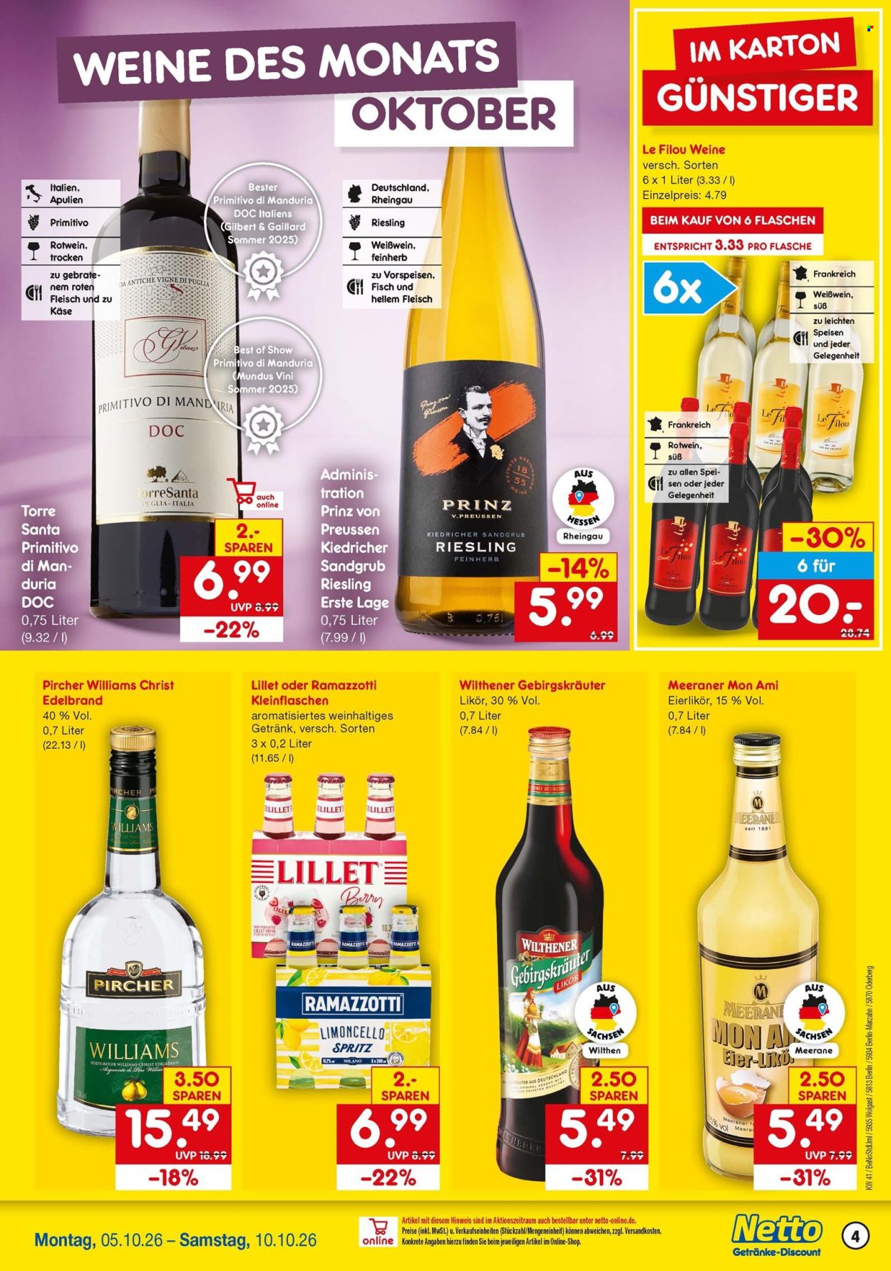 Netto Marken-Discount Prospekte  - 5.10.2026 - 10.10.2026. Seite 4