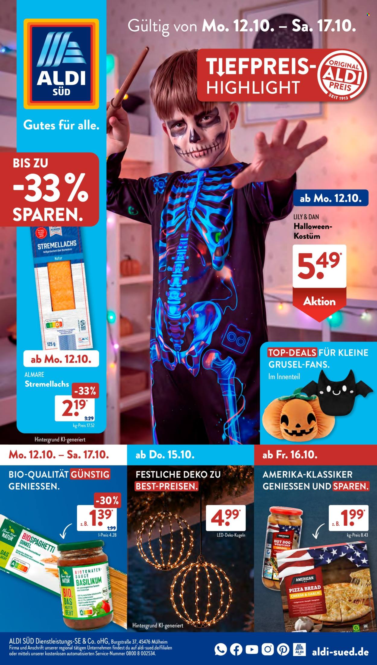 Leták ALDI SÜD - 12.10.2026 - 17.10.2026. Strana 1