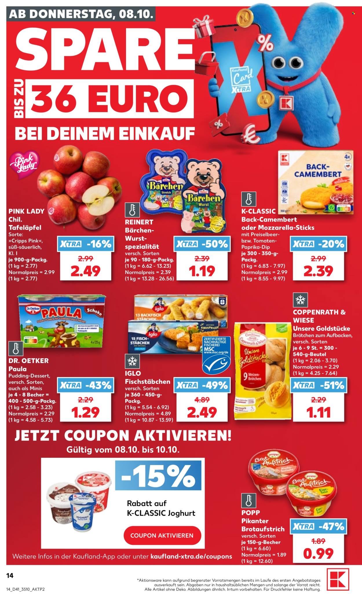 Kaufland Prospekte  - 8.10.2026 - 14.10.2026. Seite 14