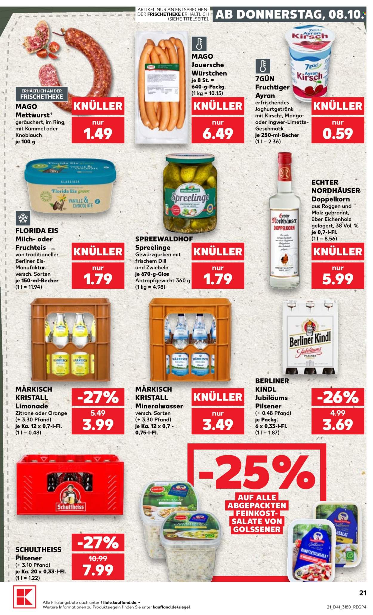 Kaufland Prospekte  - 8.10.2026 - 14.10.2026. Seite 21