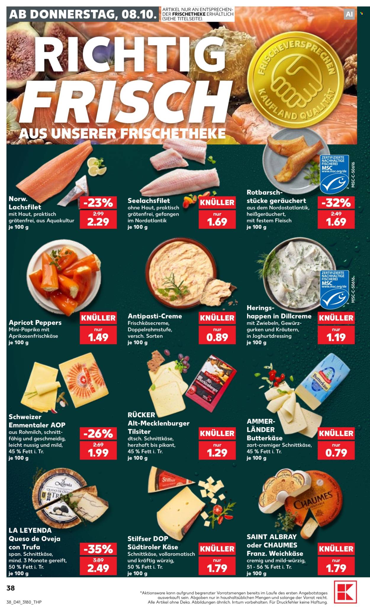 Kaufland Prospekte  - 8.10.2026 - 14.10.2026. Seite 38