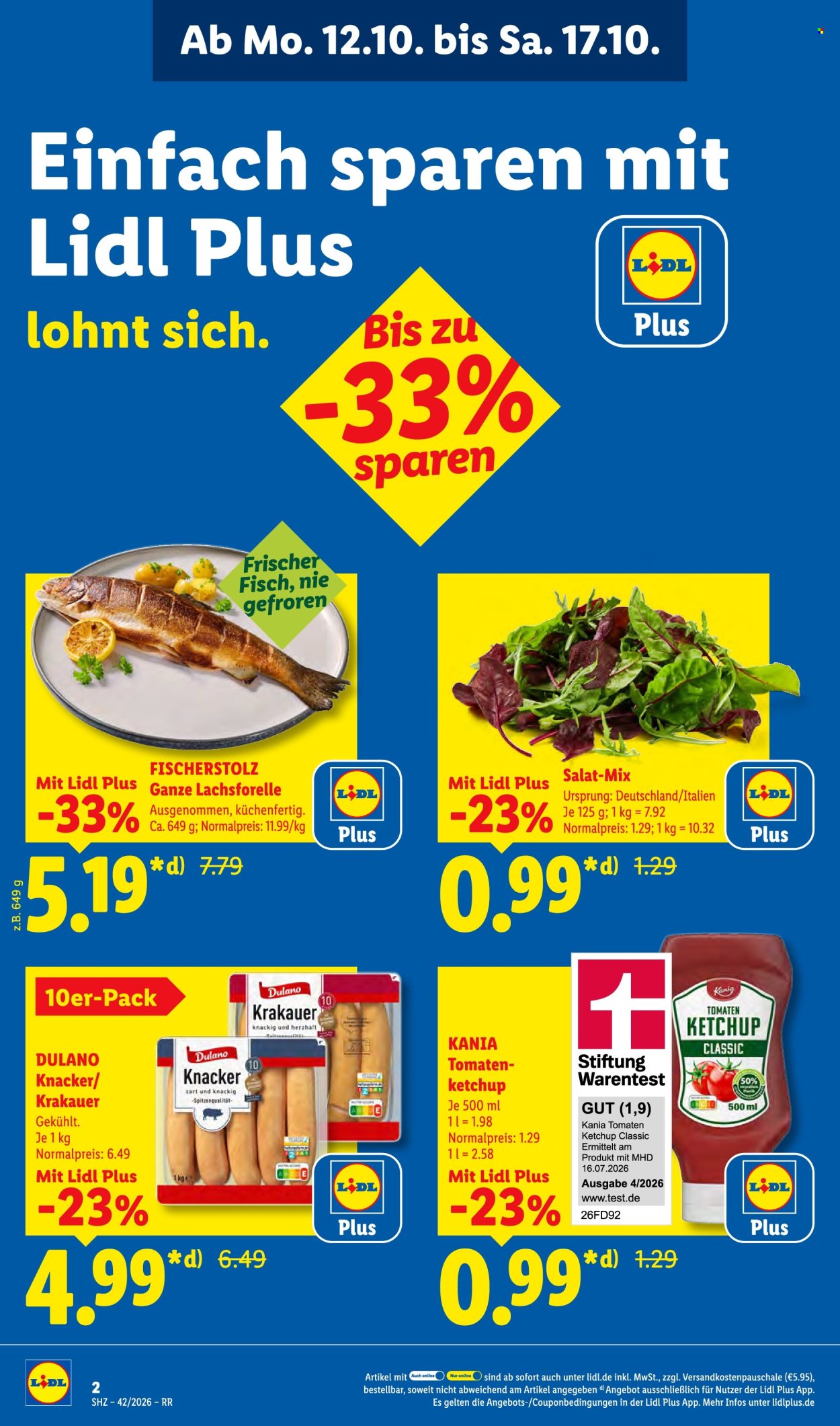 Lidl Prospekte  - 12.10.2026 - 17.10.2026. Seite 2