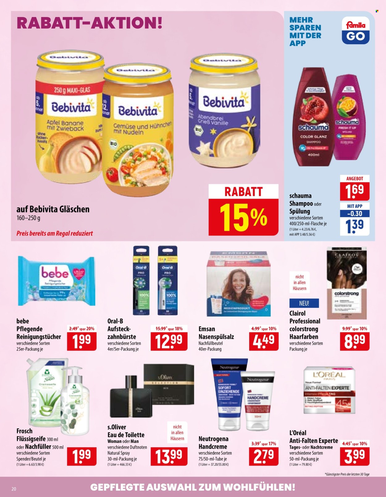 famila Prospekte  - 5.10.2026 - 10.10.2026. Seite 20