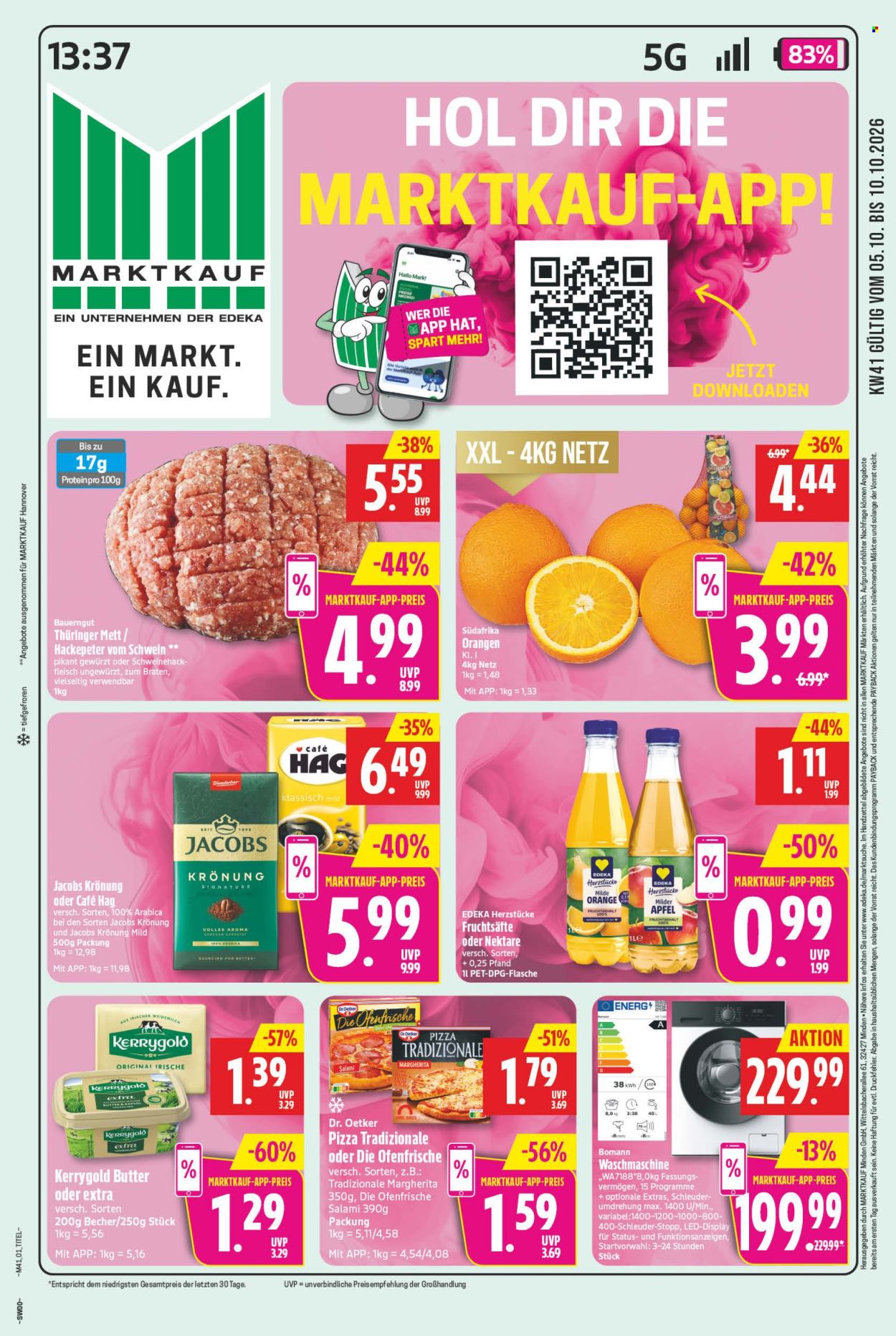 Marktkauf Prospekte  - 5.10.2026 - 10.10.2026. Seite 1