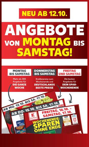 Prospekte Kaufland - 3.10.2026 - 17.10.2026.