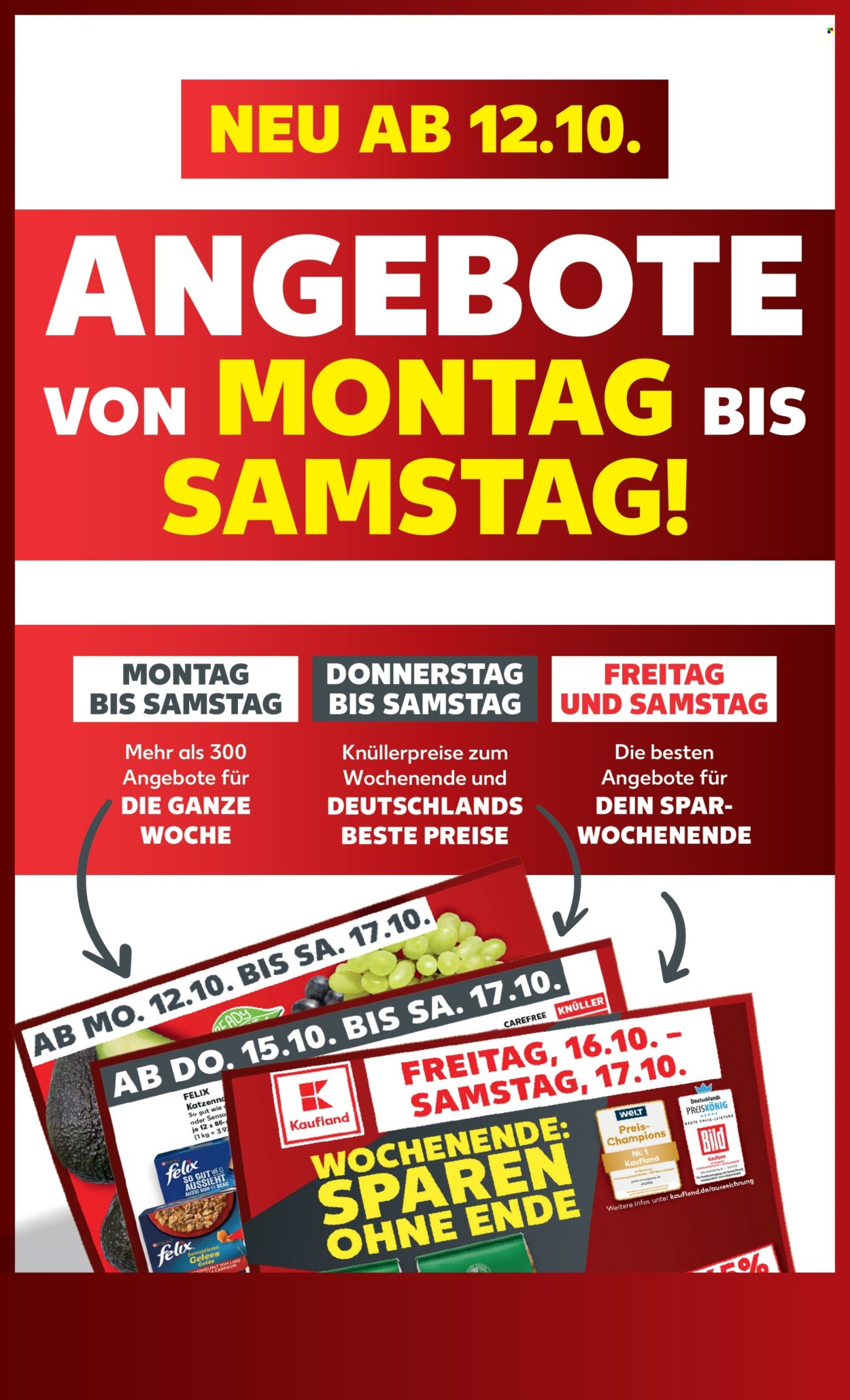 Leták Kaufland - 3.10.2026 - 17.10.2026. Strana 1