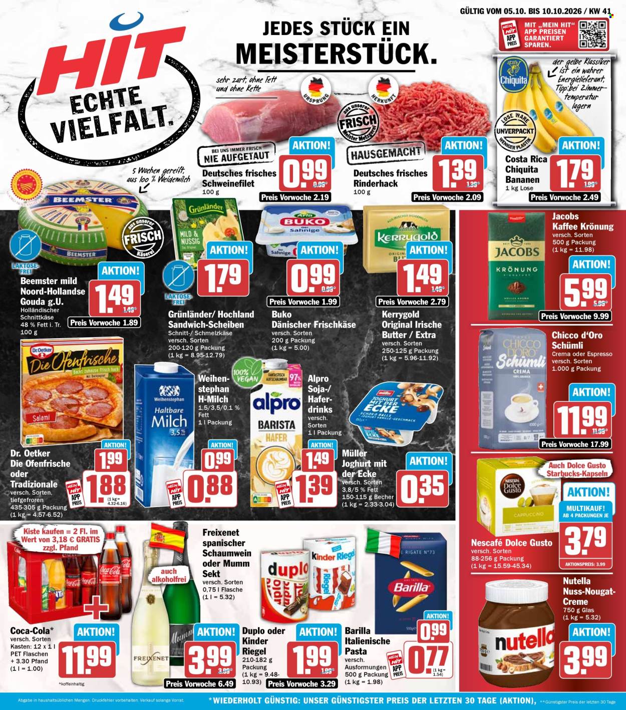 Hit Prospekte  - 5.10.2026 - 10.10.2026. Seite 1