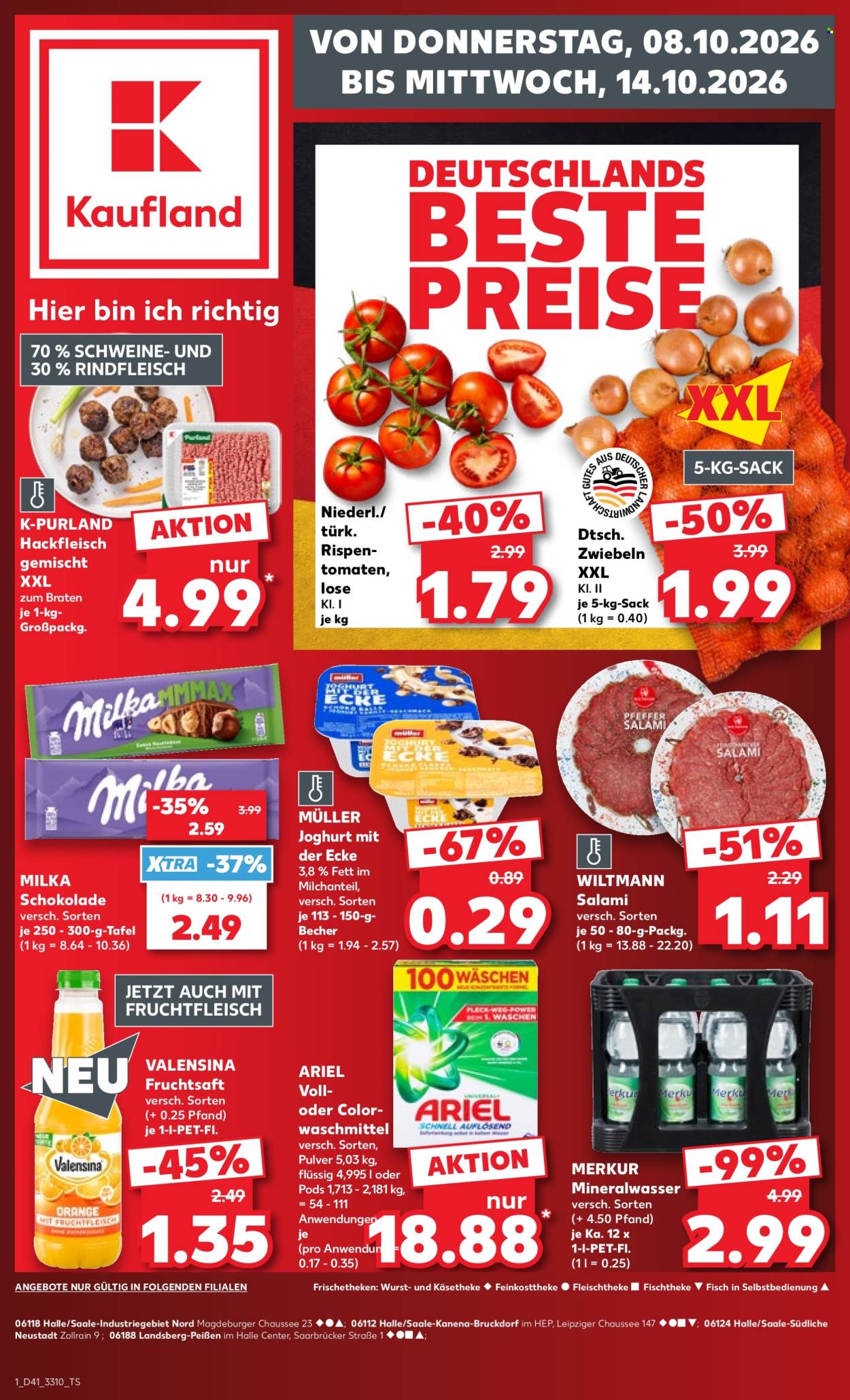 Leták Kaufland - 8.10.2026 - 14.10.2026. Strana 1