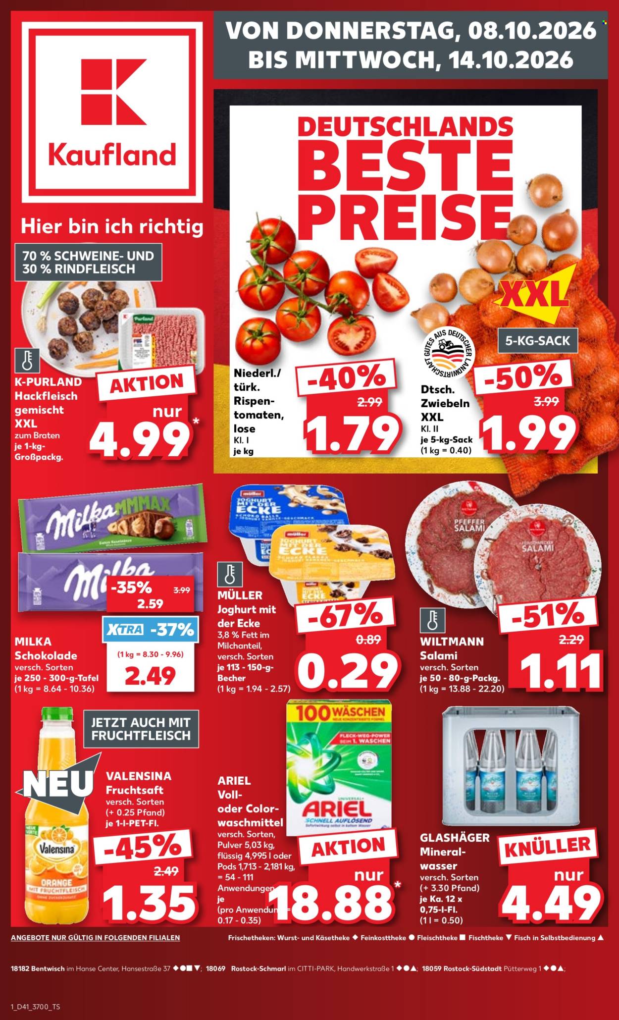 Leták Kaufland - 8.10.2026 - 14.10.2026. Strana 1