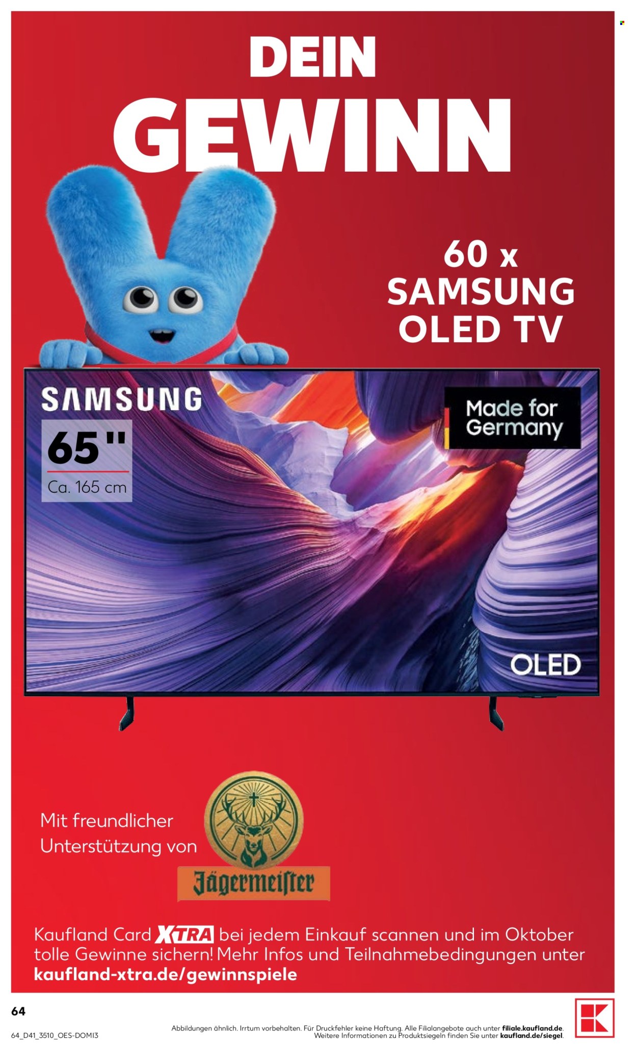 Kaufland Prospekte  - 8.10.2026 - 14.10.2026. Seite 64