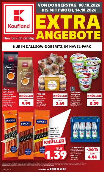 Prospekte Kaufland - 8.10.2026 - 14.10.2026.