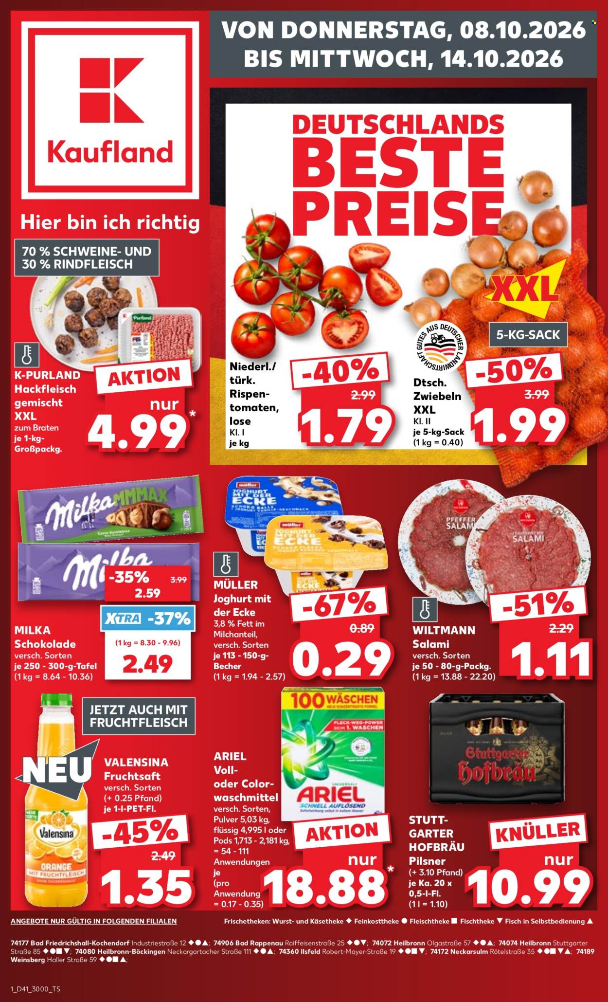 Leták Kaufland - 8.10.2026 - 14.10.2026. Strana 1