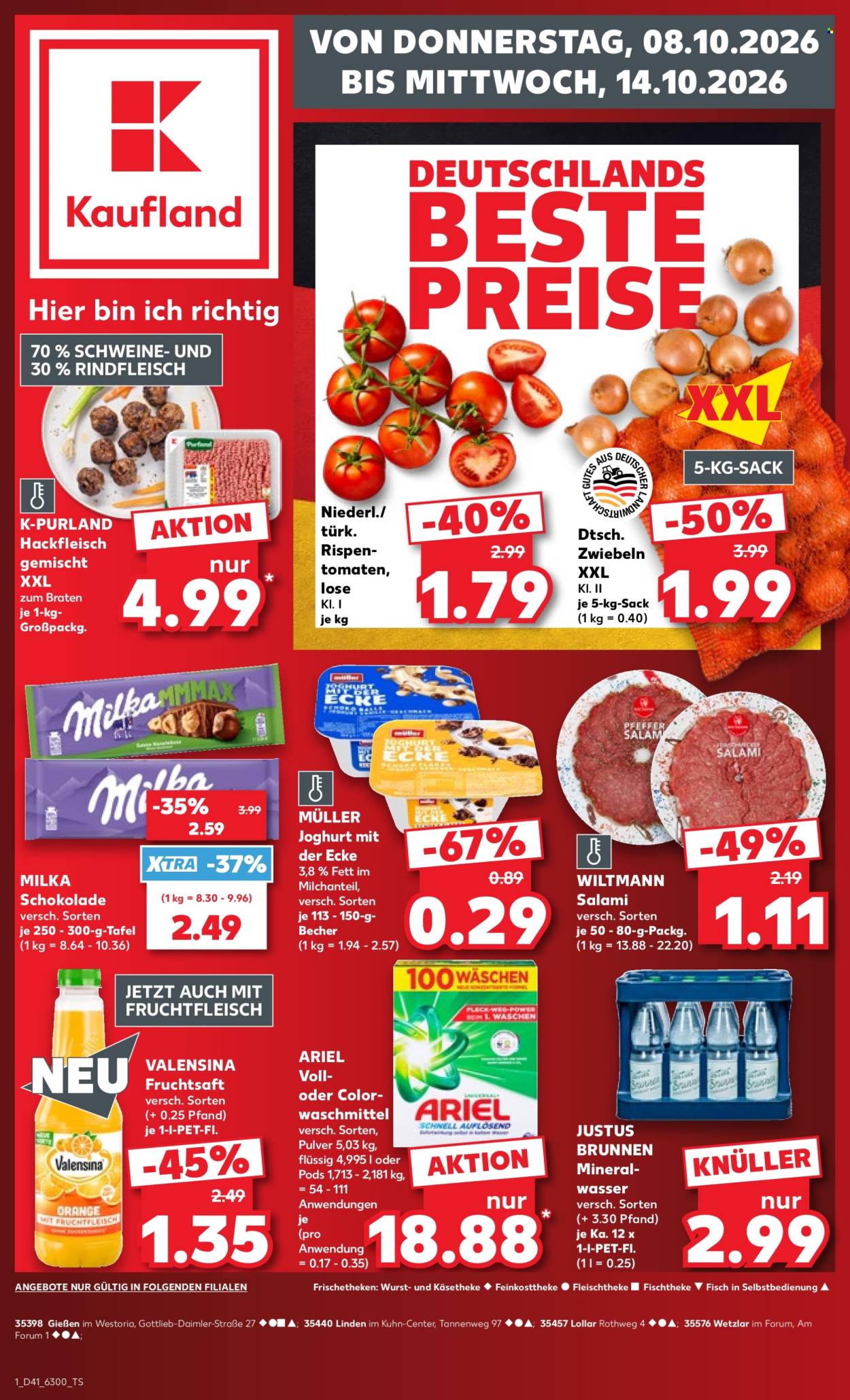 Kaufland Prospekte  - 8.10.2026 - 14.10.2026. Seite 1