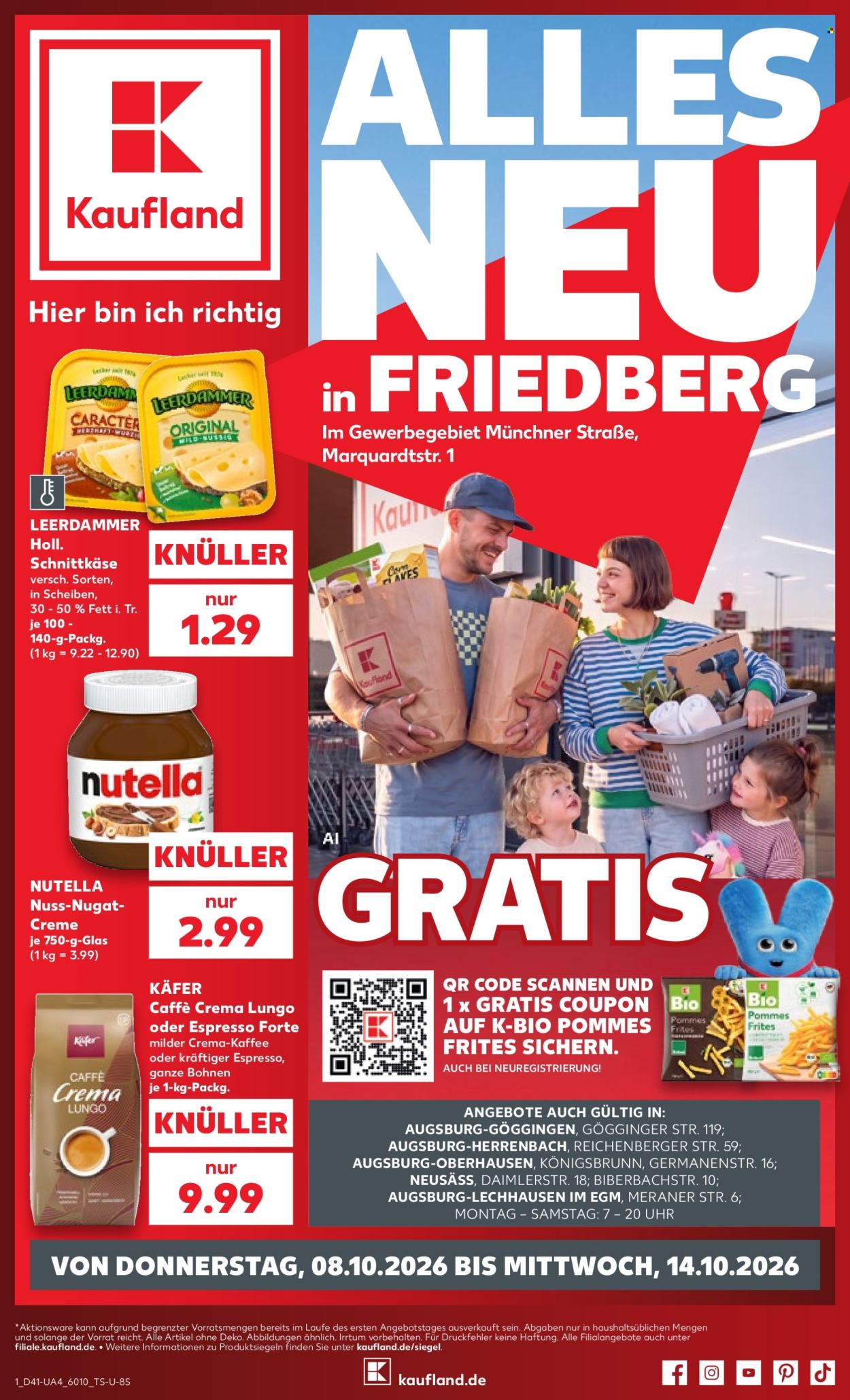 Leták Kaufland - 8.10.2026 - 14.10.2026. Strana 1