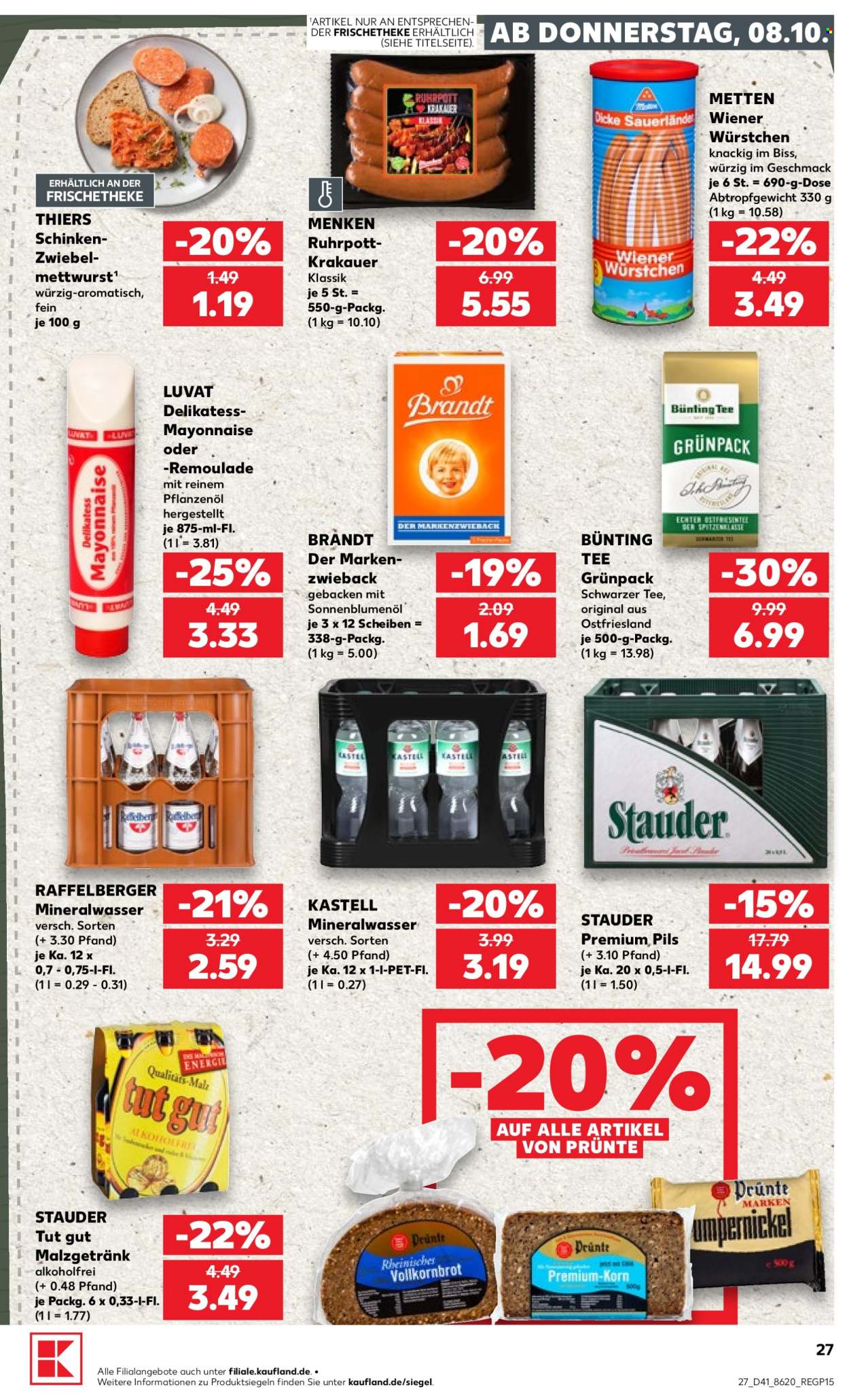 Kaufland Prospekte  - 8.10.2026 - 14.10.2026. Seite 27