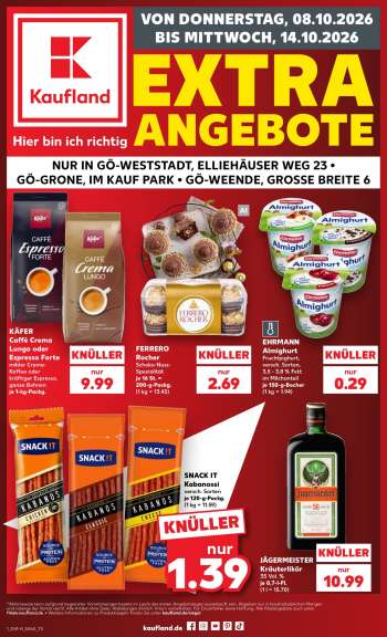 Prospekte Kaufland - 8.10.2026 - 14.10.2026.