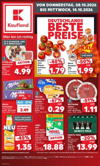 Prospekte Kaufland - 8.10.2026 - 14.10.2026.