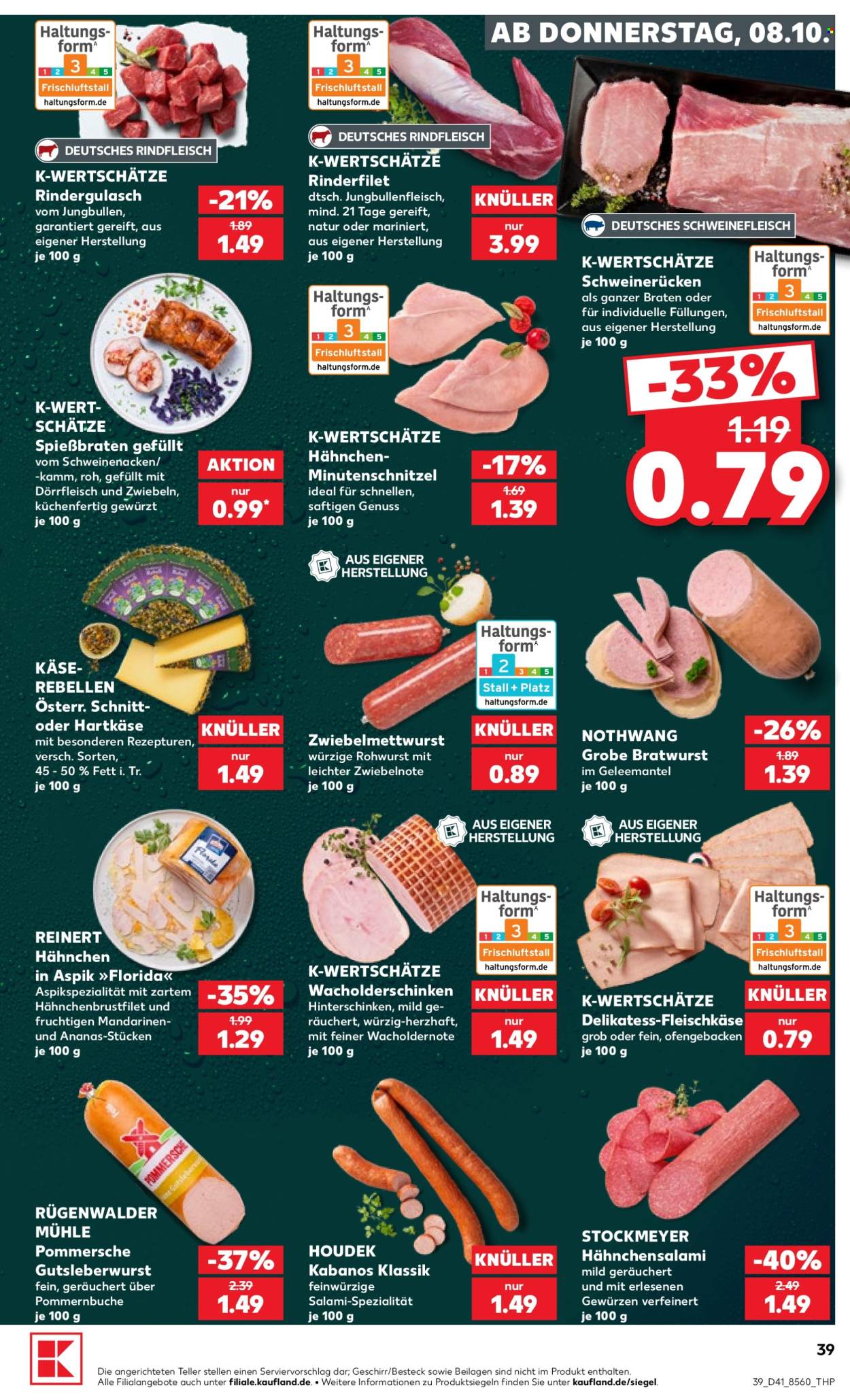 Kaufland Prospekte  - 8.10.2026 - 14.10.2026. Seite 39