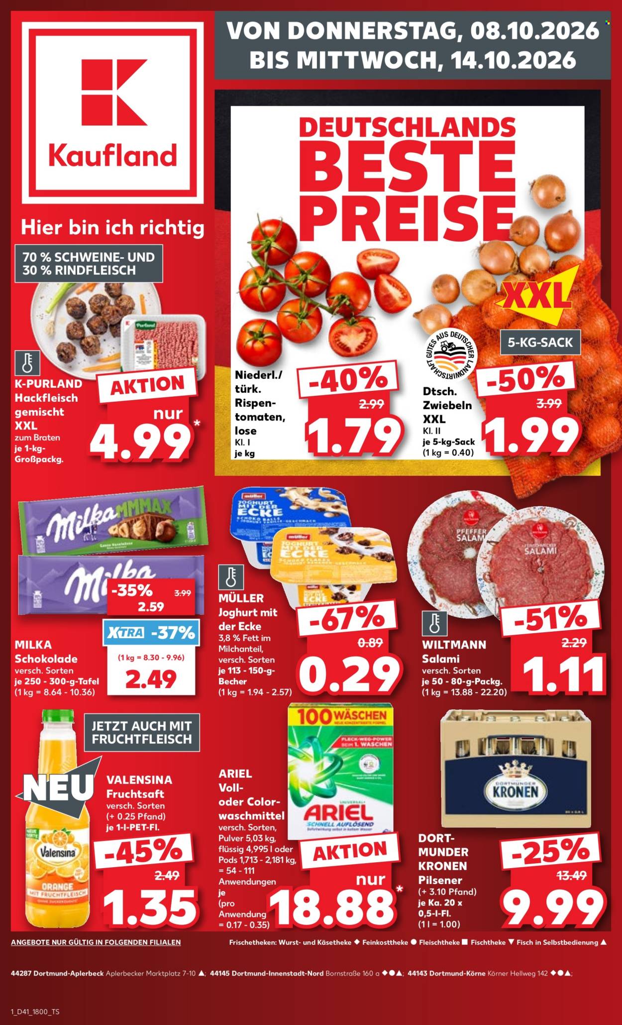 Leták Kaufland - 8.10.2026 - 14.10.2026. Strana 1