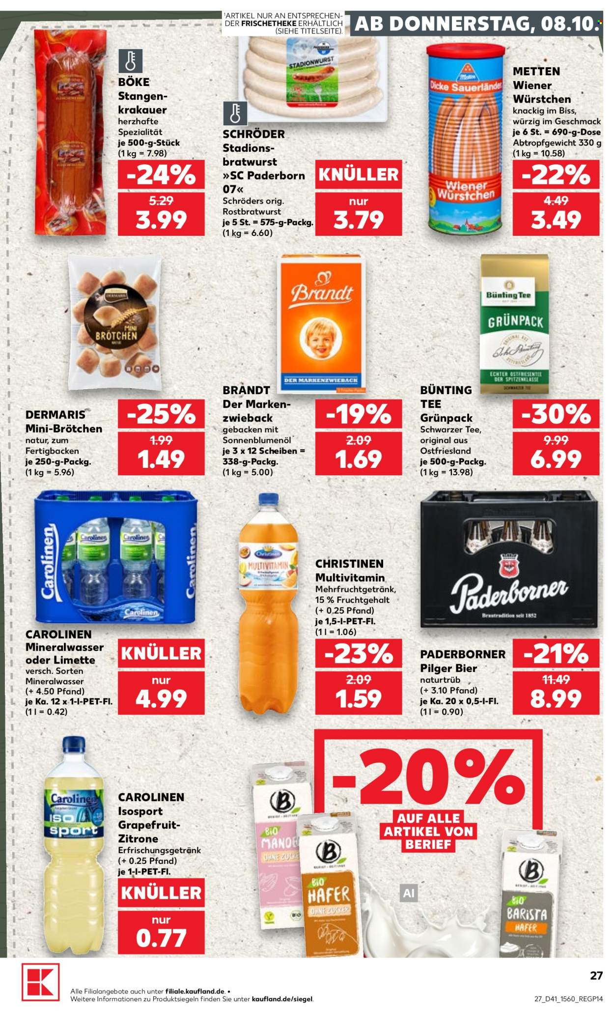 Kaufland Prospekte  - 8.10.2026 - 14.10.2026. Seite 27