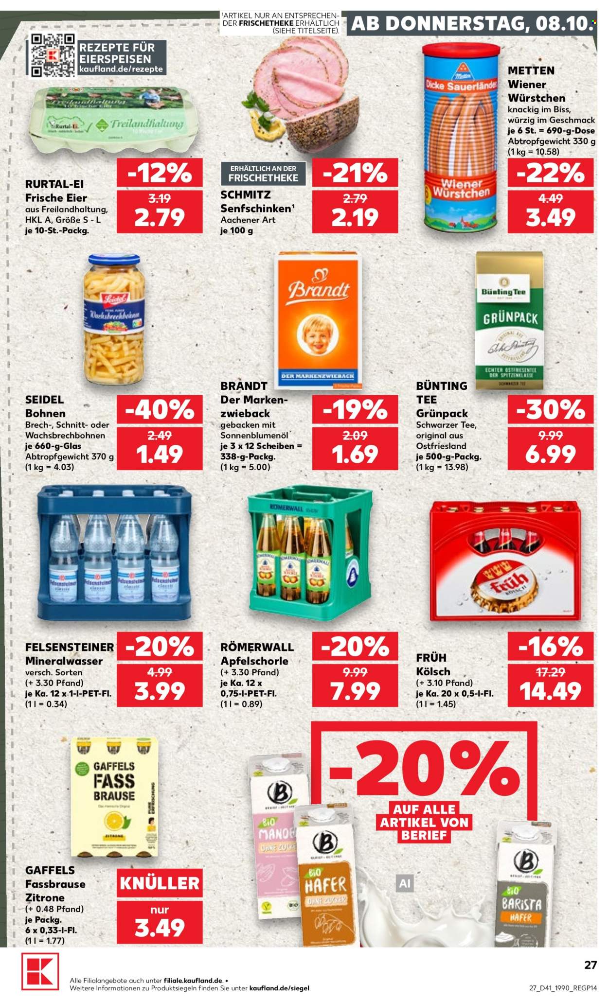 Kaufland Prospekte  - 8.10.2026 - 14.10.2026. Seite 27