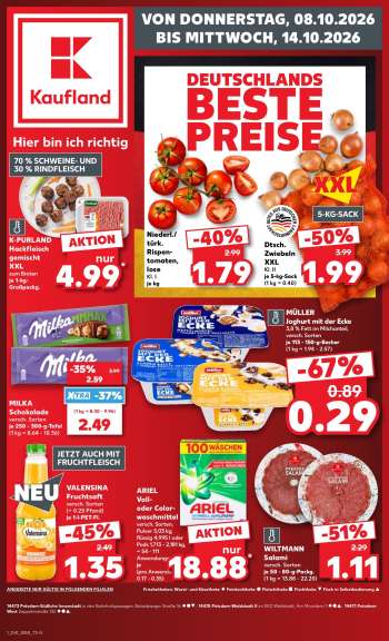 Prospekte Kaufland - 8.10.2026 - 14.10.2026.