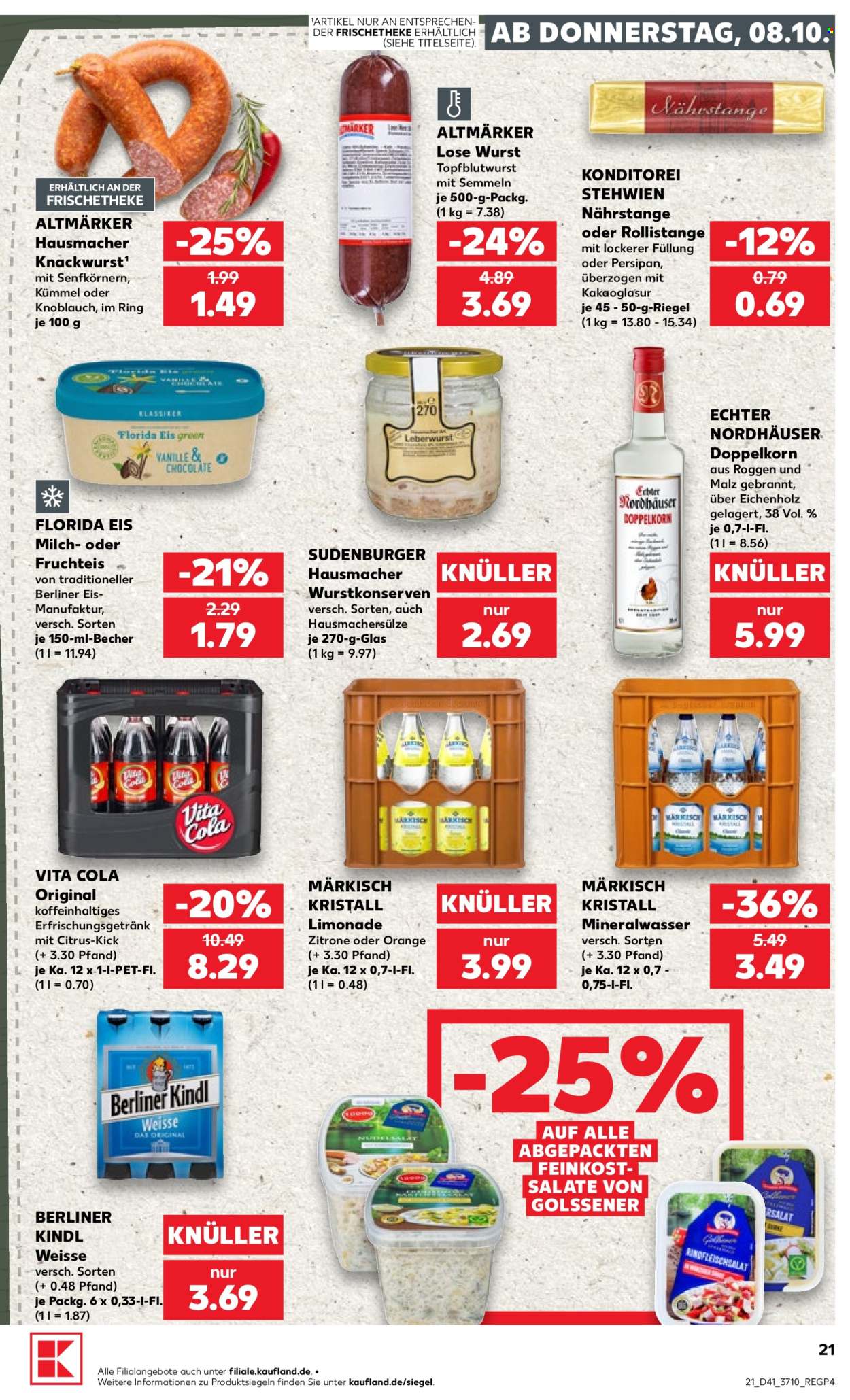 Kaufland Prospekte  - 8.10.2026 - 14.10.2026. Seite 21