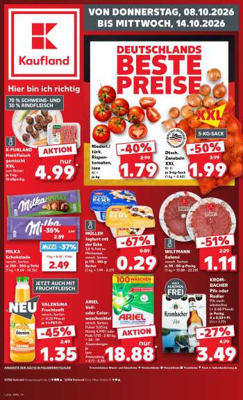 Prospekte Kaufland - 8.10.2026 - 14.10.2026.