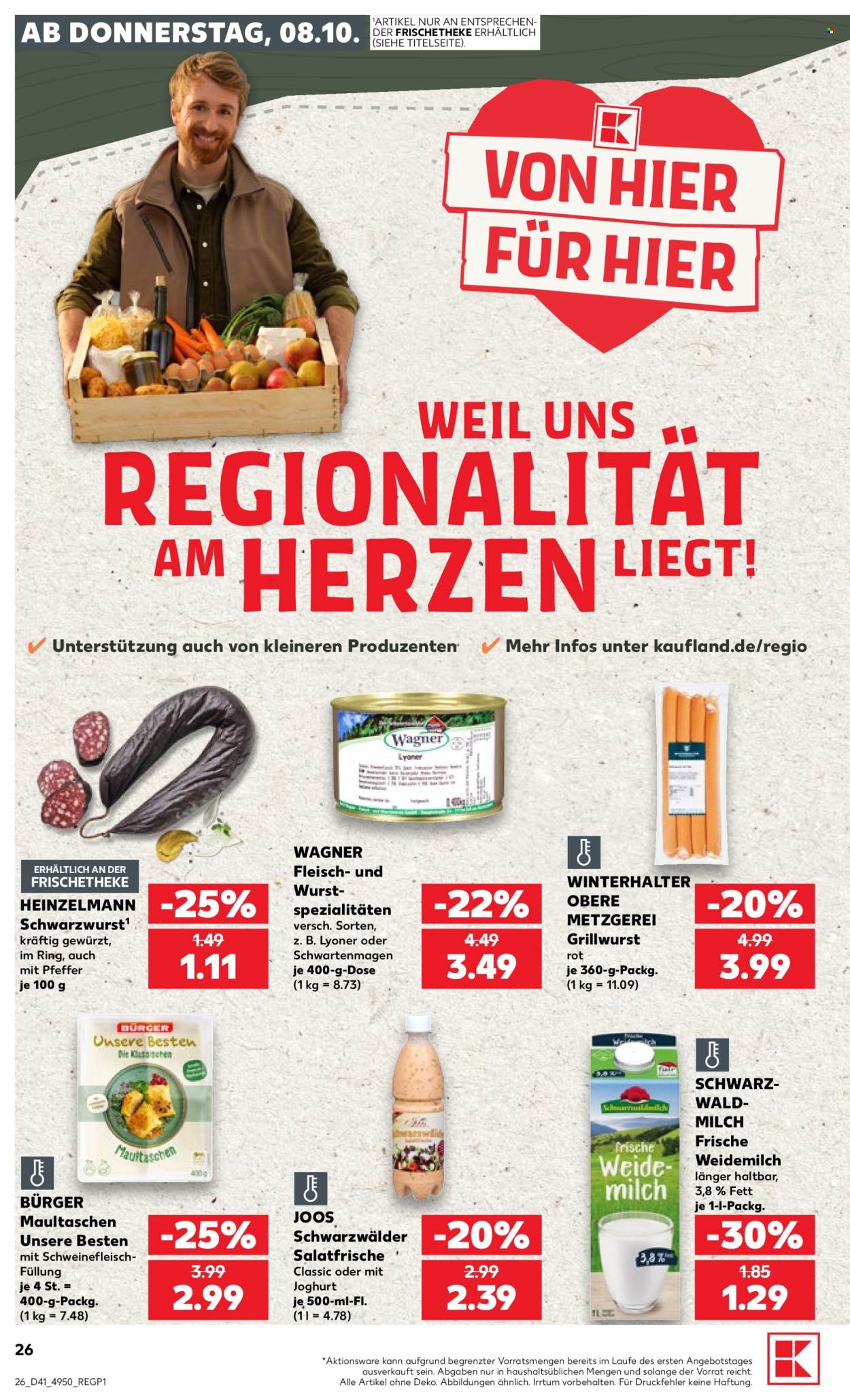 Kaufland Prospekte  - 8.10.2026 - 14.10.2026. Seite 26