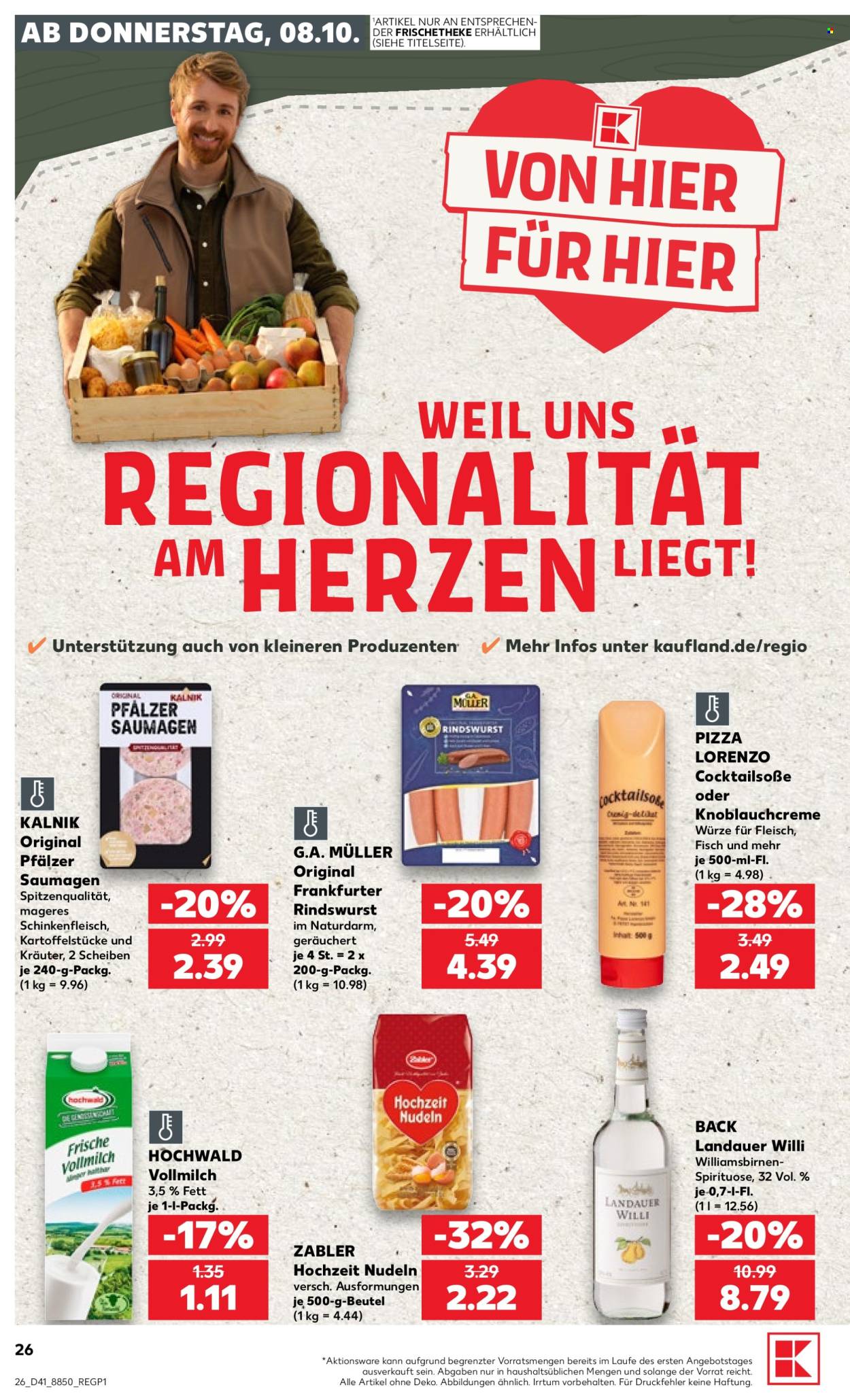 Kaufland Prospekte  - 8.10.2026 - 14.10.2026. Seite 26