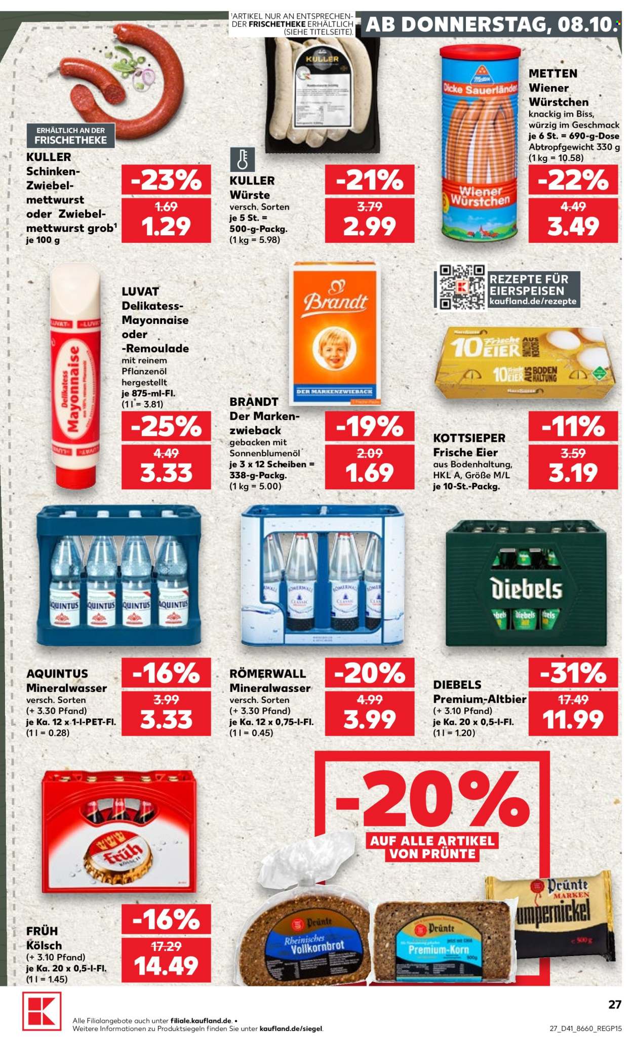 Kaufland Prospekte  - 8.10.2026 - 14.10.2026. Seite 27