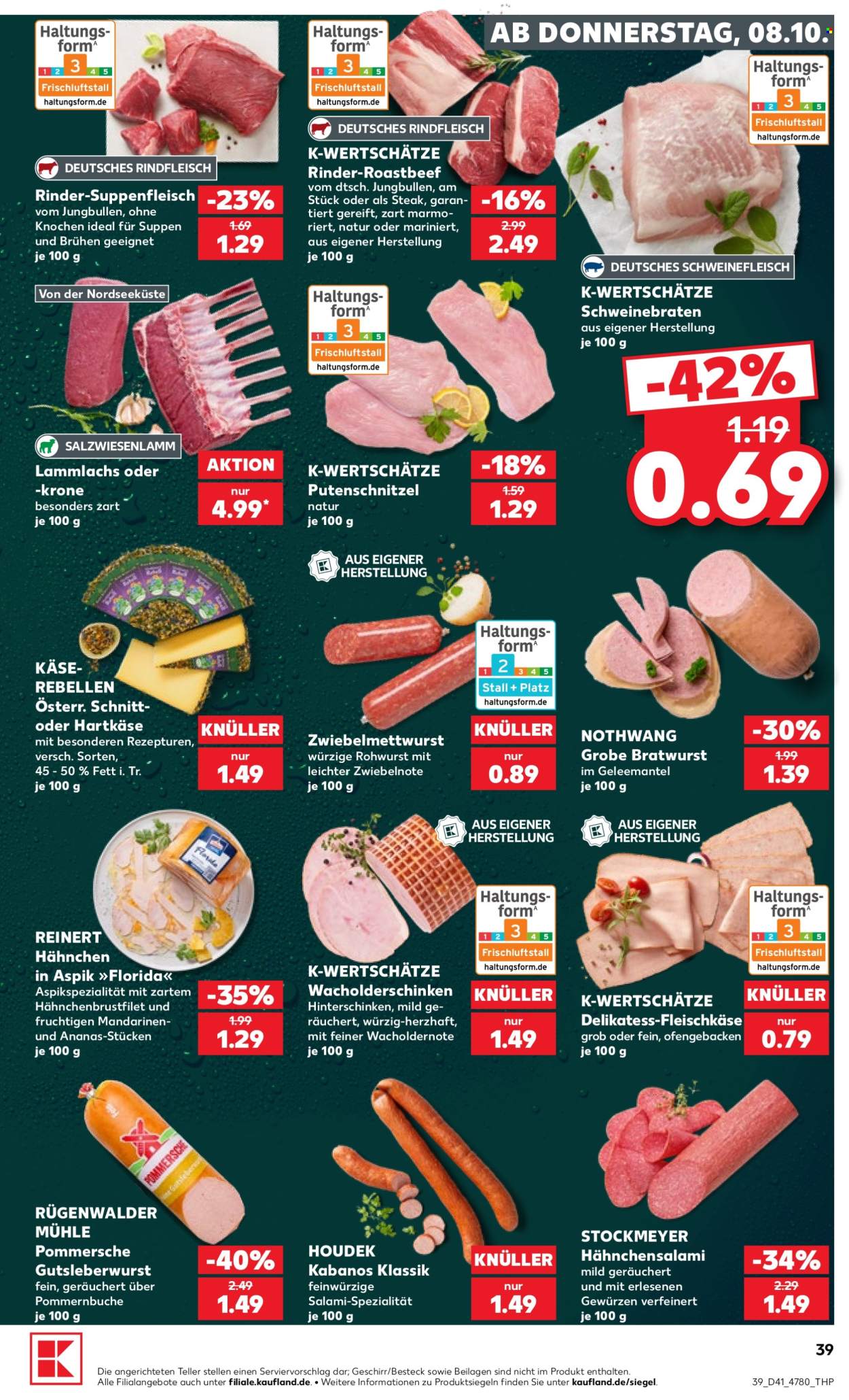 Kaufland Prospekte  - 8.10.2026 - 14.10.2026. Seite 39