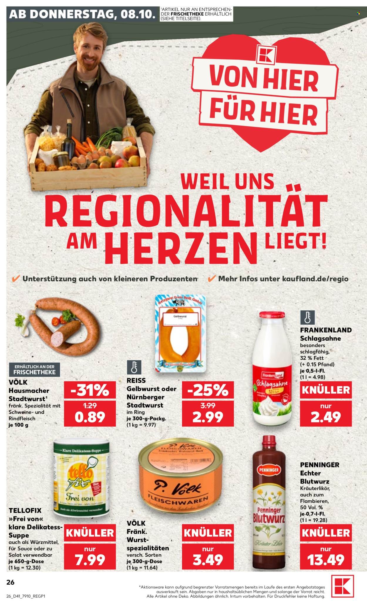 Kaufland Prospekte  - 8.10.2026 - 14.10.2026. Seite 26