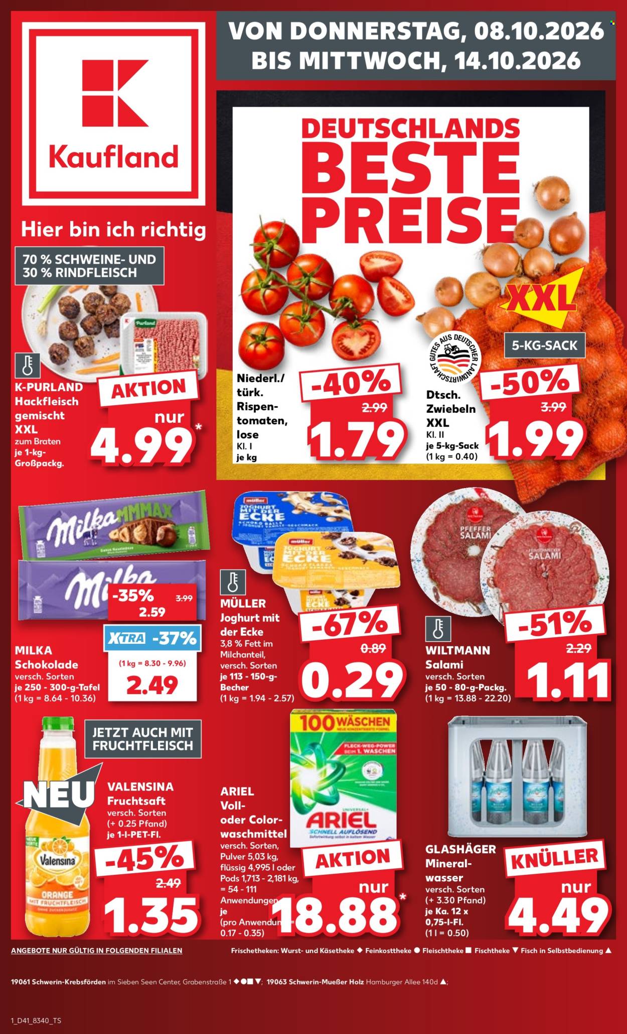 Leták Kaufland - 8.10.2026 - 14.10.2026. Strana 1