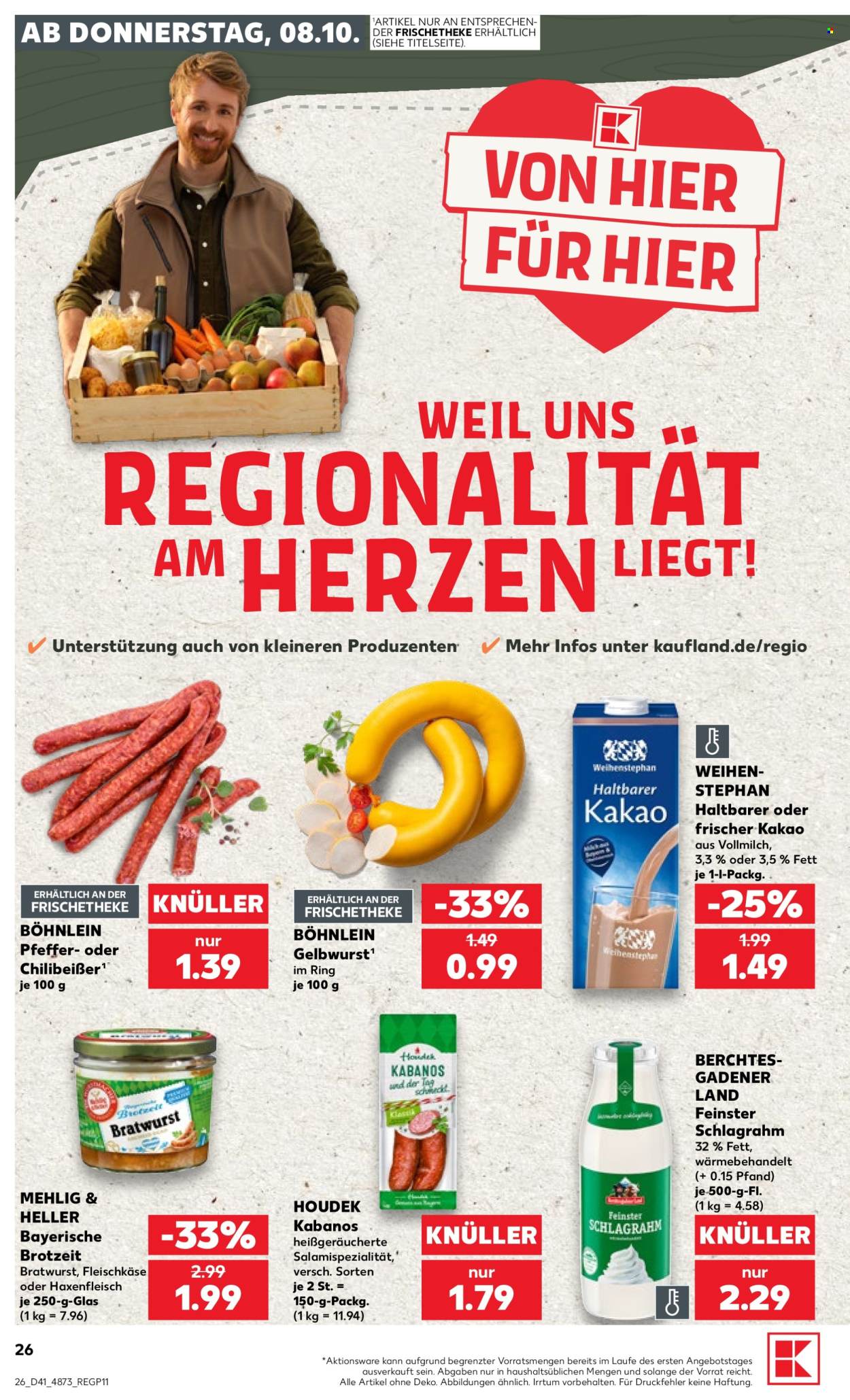 Kaufland Prospekte  - 8.10.2026 - 14.10.2026. Seite 26