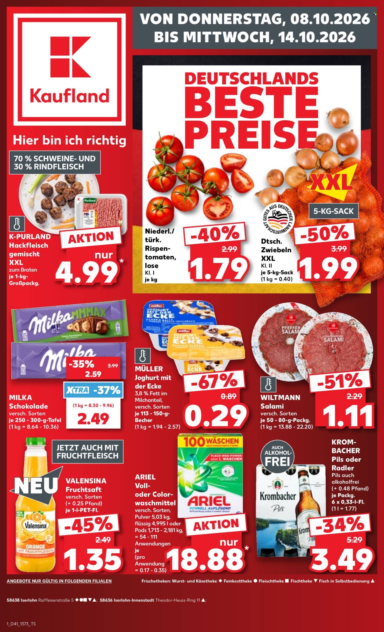 Leták Kaufland - 8.10.2026 - 14.10.2026. Strana 1