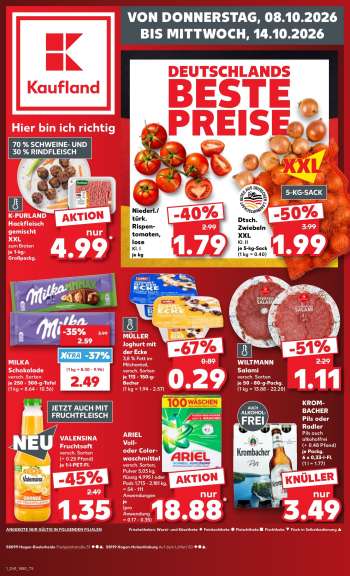 Prospekte Kaufland - 8.10.2026 - 14.10.2026.