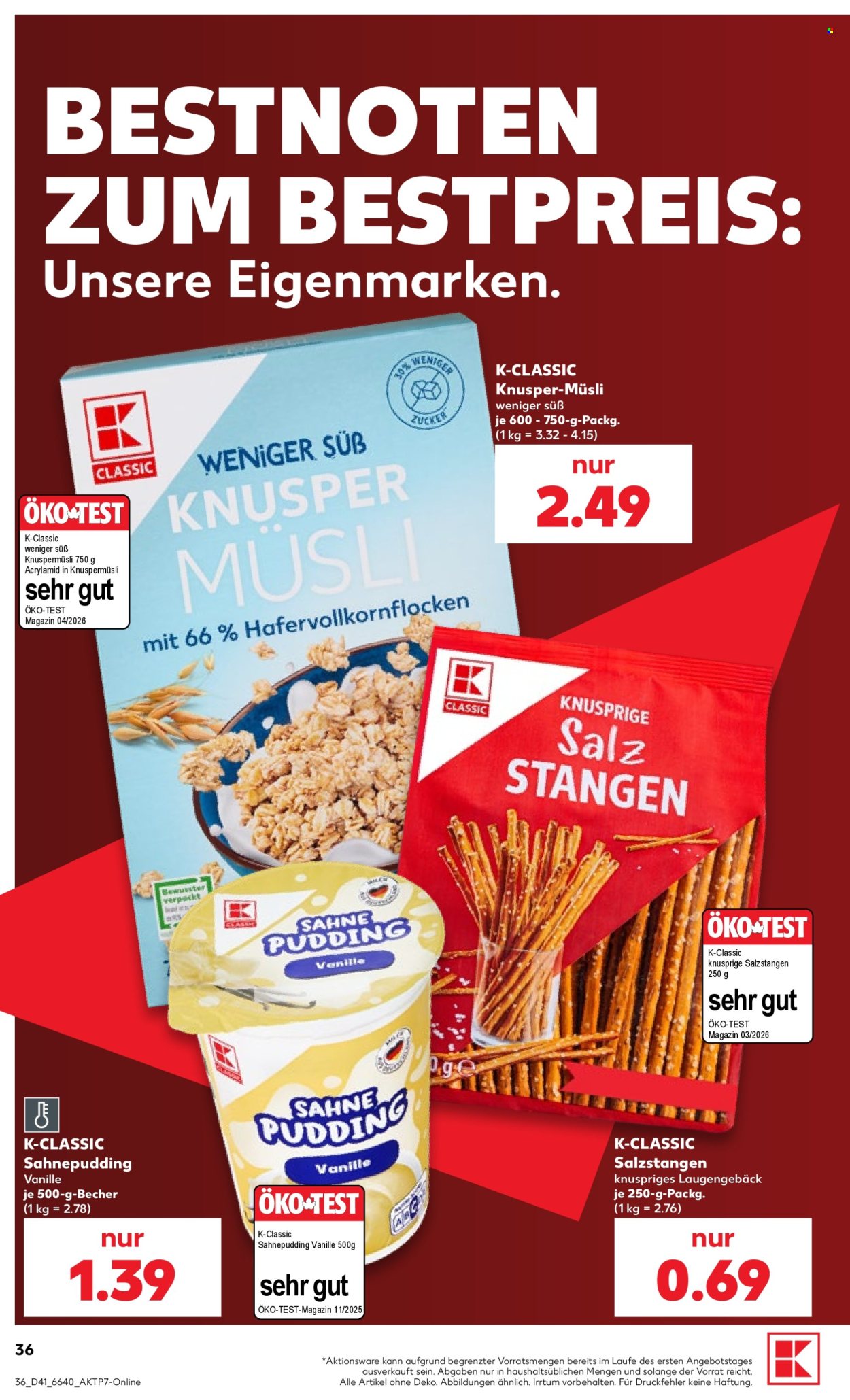 Kaufland Prospekte  - 8.10.2026 - 14.10.2026. Seite 36