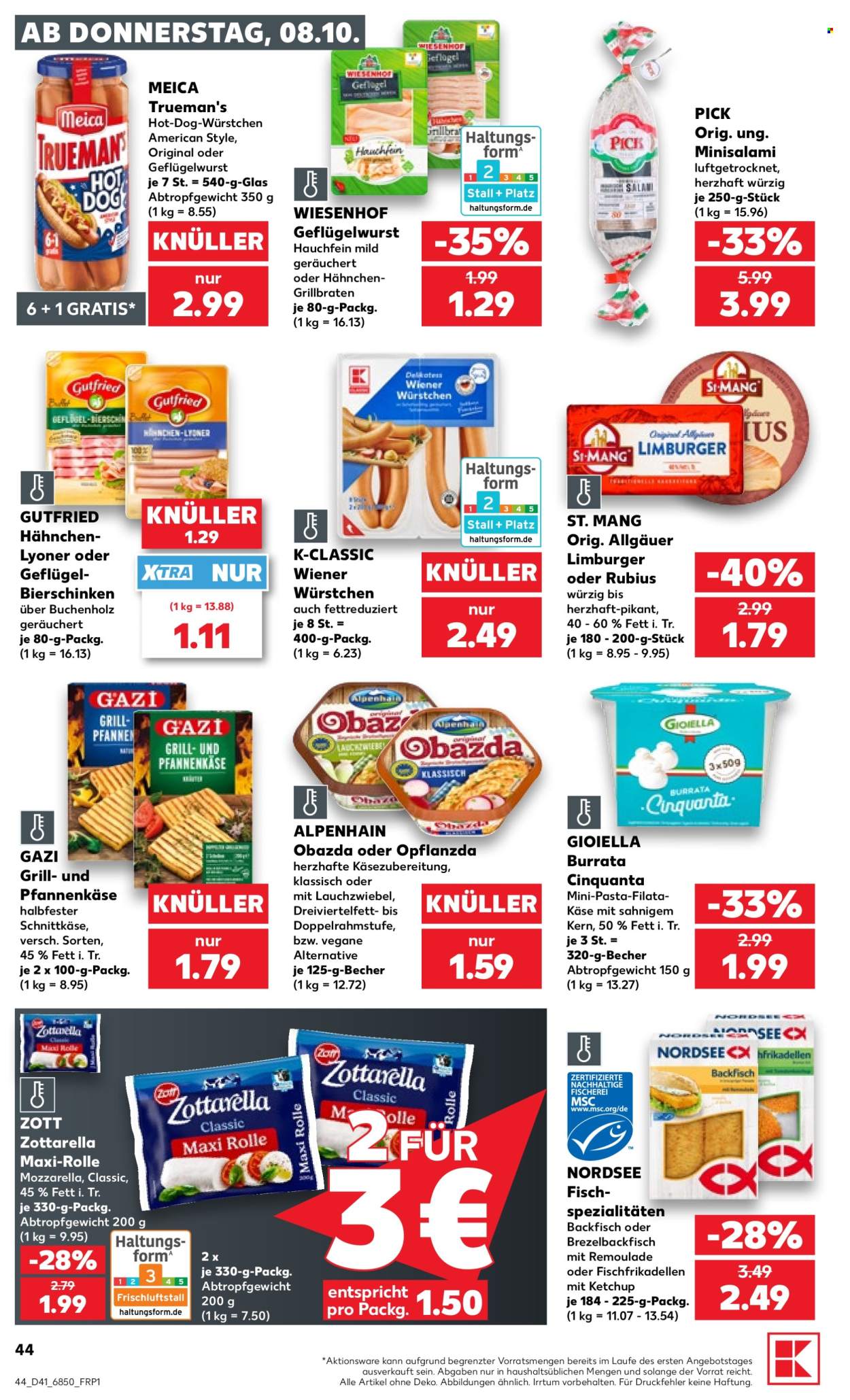 Kaufland Prospekte  - 8.10.2026 - 14.10.2026. Seite 44