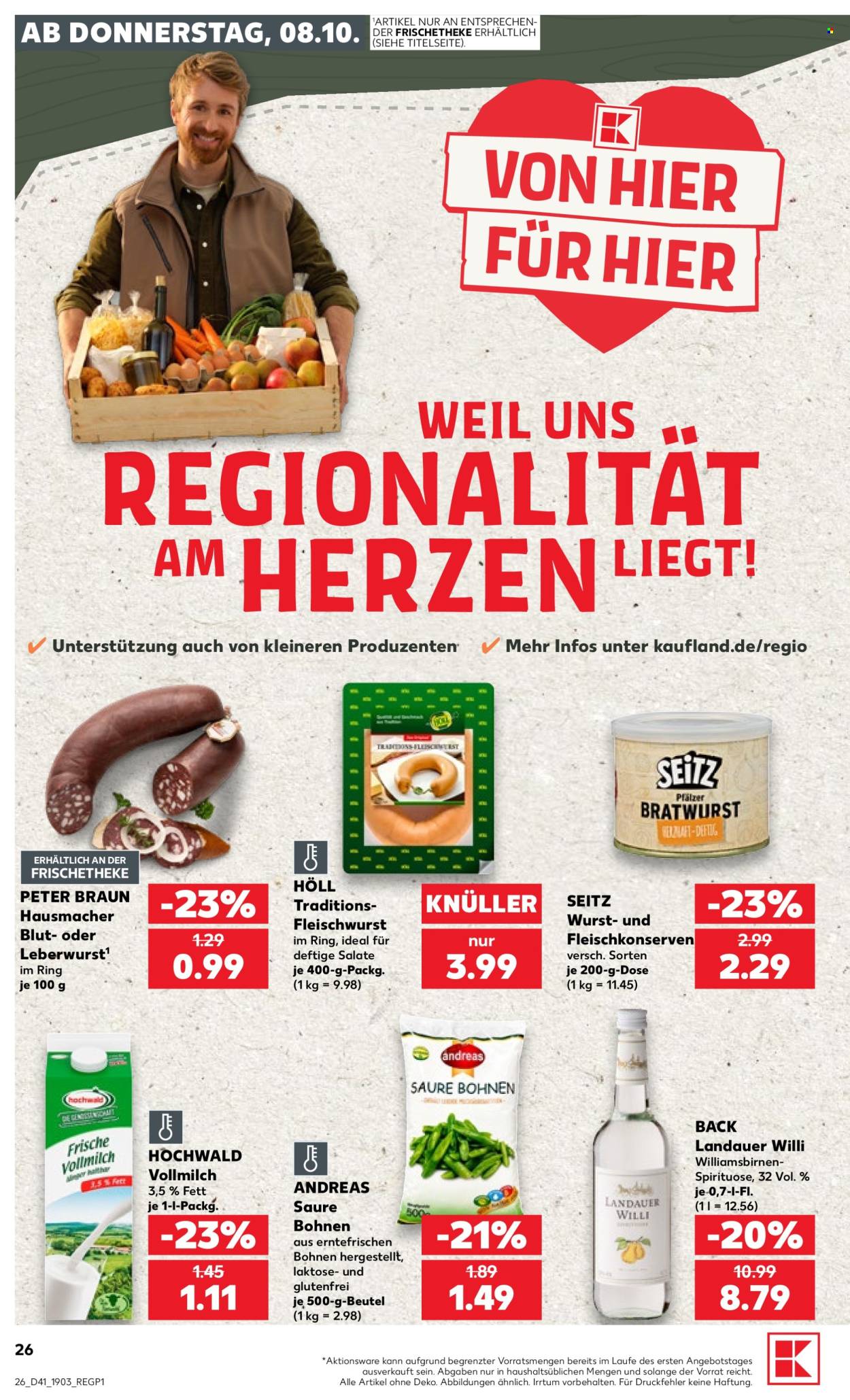 Kaufland Prospekte  - 8.10.2026 - 14.10.2026. Seite 26