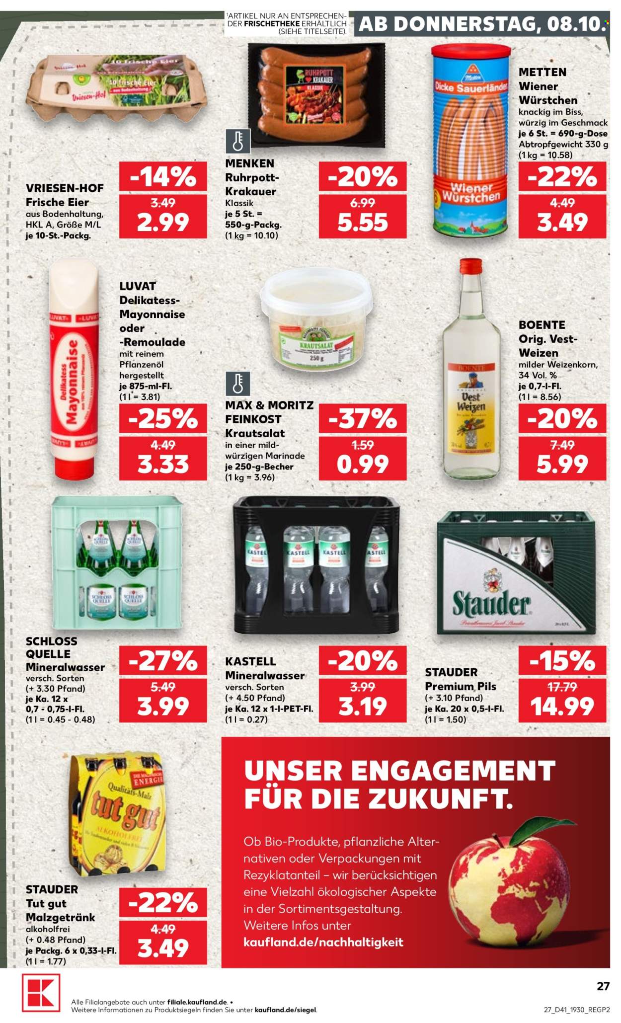 Kaufland Prospekte  - 8.10.2026 - 14.10.2026. Seite 27