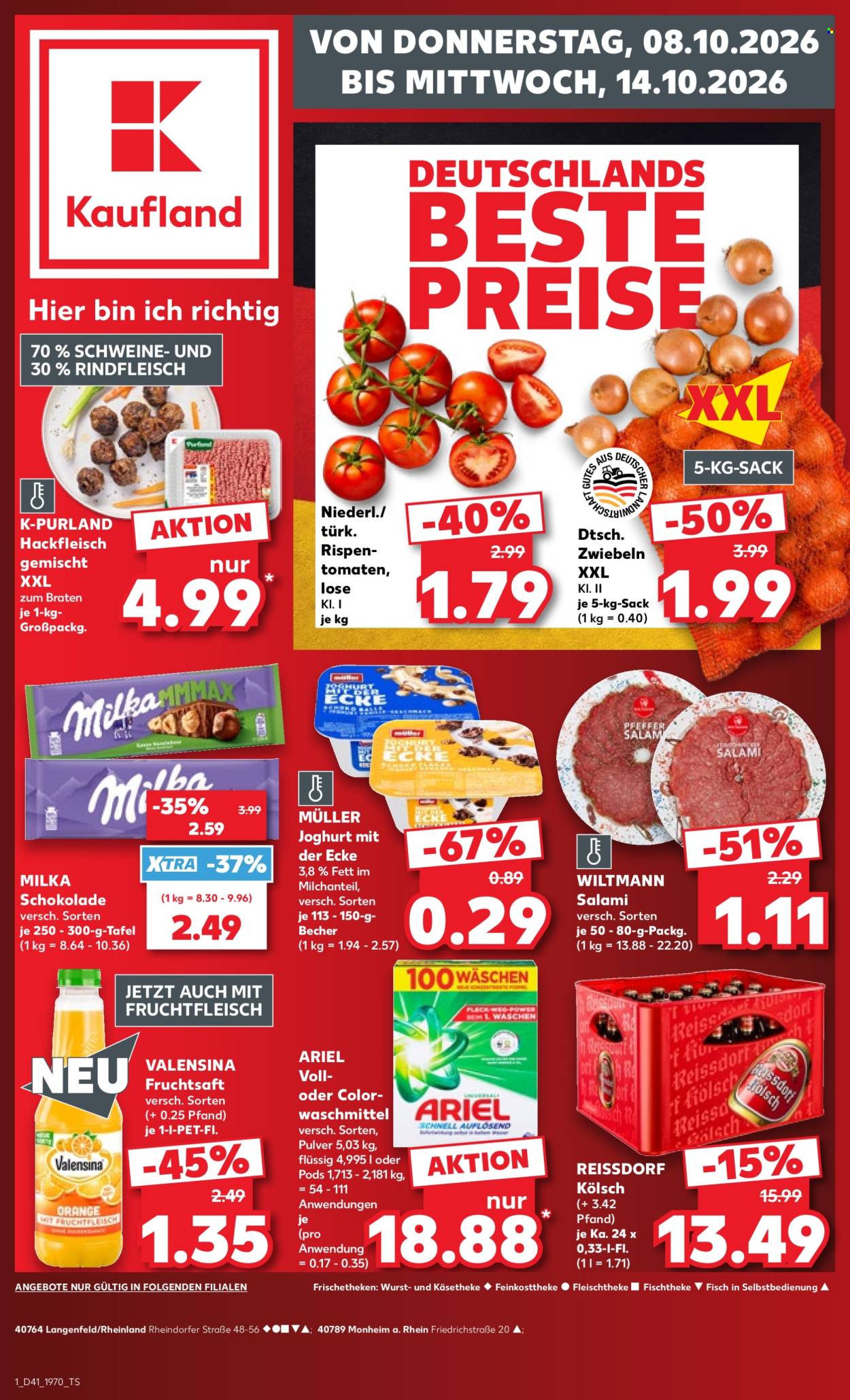 Leták Kaufland - 8.10.2026 - 14.10.2026. Strana 1