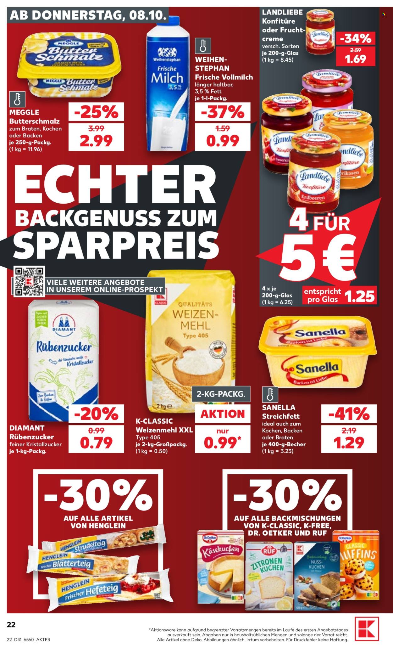 Kaufland Prospekte  - 8.10.2026 - 14.10.2026. Seite 22