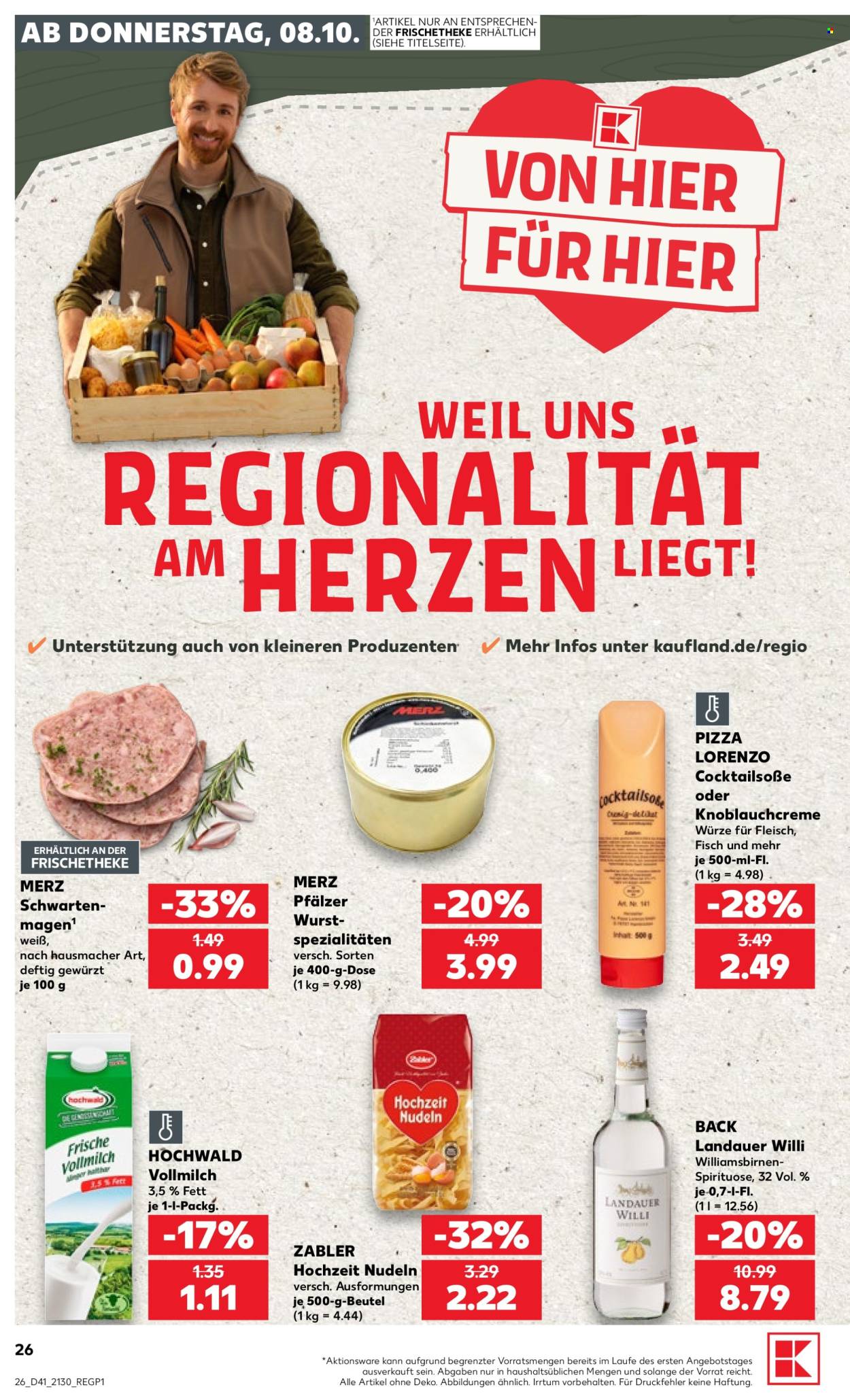 Kaufland Prospekte  - 8.10.2026 - 14.10.2026. Seite 26