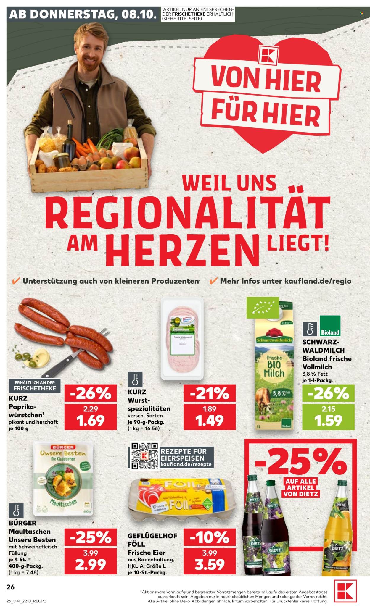Kaufland Prospekte  - 8.10.2026 - 14.10.2026. Seite 26